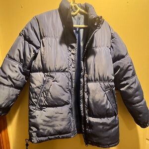 H&M blue puffer jacket